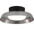 Светильник потолочный ST luce черный/дымчатый, белый LED 1*36W 3000K SL6019.412.01 1