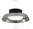 Светильник потолочный ST luce черный/дымчатый, белый LED 1*36W 3000K SL6019.412.01 4