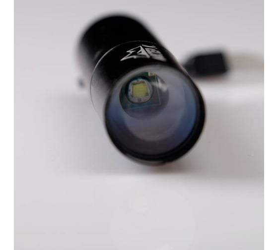 Ручной аккумуляторный фонарь Мастер К 3 Вт, 400 mAh, 100 лм, zoom, USB 5141114