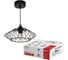 Светильник подвесной под лампу IN HOME LOFT ROSA-PN-E27-BL 1xЕ27 1м черный 4690612068497 1