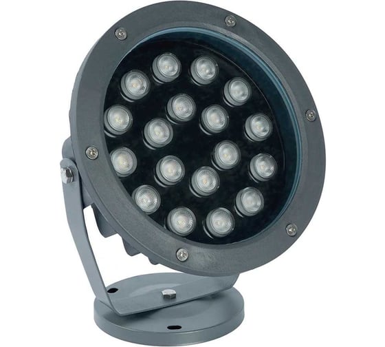 Светодиодный прожектор FERON D185xH215, IP65, 18W, 185-235V, 4000K, LL-402, 53525