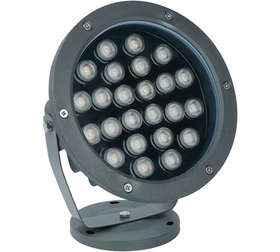 Светодиодный прожектор FERON D185xH215, IP65, 24W, 185-235V, 2700K, LL-403, 53526