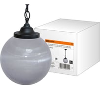 Светильник TDM ELECTRIC НСБ 02-60-252 УХЛ4 60 Вт, IP40, шар прозрачный с огранкой 250 мм, цепь черная SQ0313-0010
