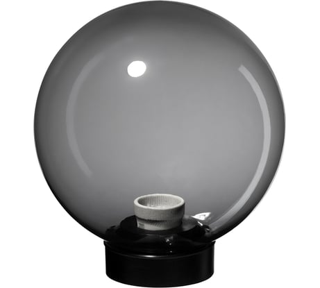 Уличный светильник НТУ 03- 60-202 шар d=200 мм IP54 (дымчатый ПММА, основание плоское ПК, Е27) TDM ELECTRIC SQ0330-0631