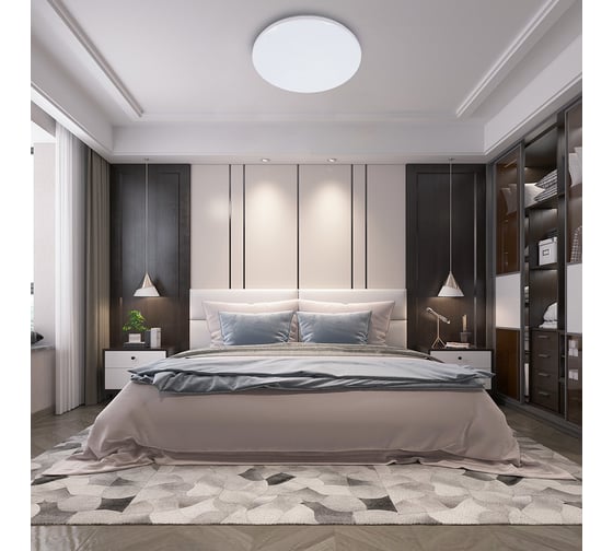 Светодиодный светильник Jazzway декоративный PPB Starway-2 32Вт 4000К IP20 d320х60 настенно-потолочный бытовой 5025493