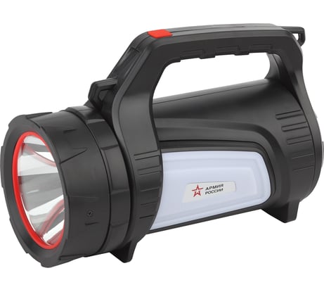 Фонарь-прожектор ЭРА Армия России Шмель PA-702 10Вт, боковой свет, маяк, USB, powerbank, Б0033764