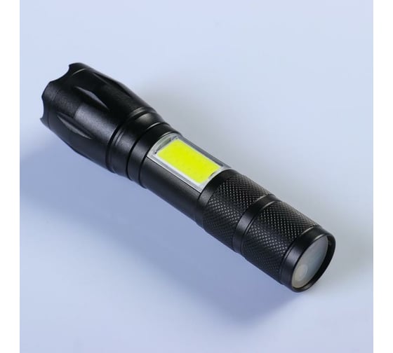 Аккумуляторный фонарь Мастер К COB, XPE, 3 Вт, 1200 mAh, USB 5226098