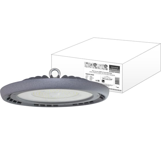 Светильник TDM ELECTRIC ДСП-03-100 UFO ECO 100 Вт, 10 000 лм, 6500 К, 220-240 В, IP65, Народный SQ0352-0600