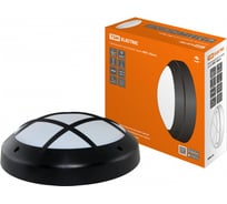 Светильник TDM ELECTRIC ФБУ 05-2x20-014 Бриз 2 черный с решеткой IP64 SQ0328-0312