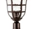 Садово-парковый светильник FERON PL696 столб 60W 230V E27, коричневый 11698 4