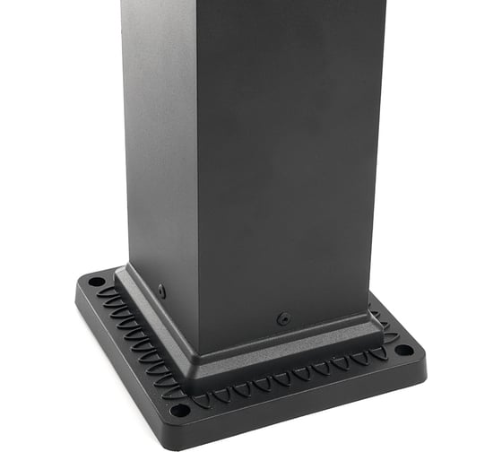 Садово-парковый светильник FERON PL676 столб 60W 230V E27, черный 11691