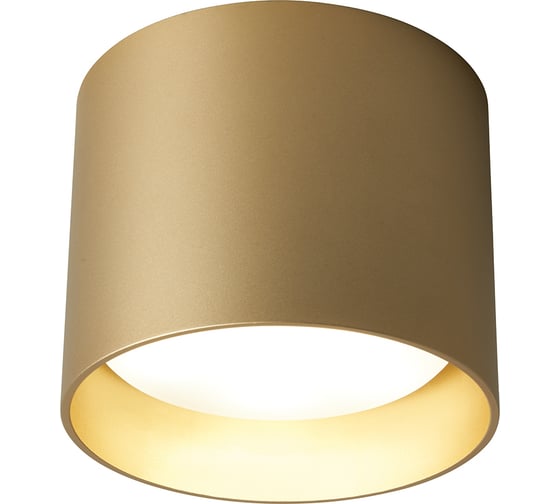 Светильник для натяжных потолков Feron HL358 12W, 230V, GX53, золото, 41912