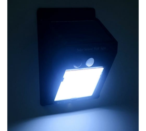 Аккумуляторный фонарь СИМАЛЕНД на солнечной батарее 800 мАч 20 LED датчик на движение 6253014