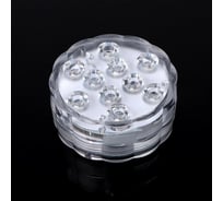 Подводный светильник Сималенд 10 LED 3 Вт IP68 RGB от батареек 3*ААА (не в компл.) 7098096