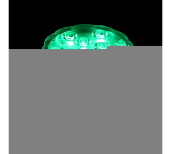 Подводный светильник Сималенд 10 LED 3 Вт IP68 RGB от батареек 3*ААА (не в компл.) 7098096