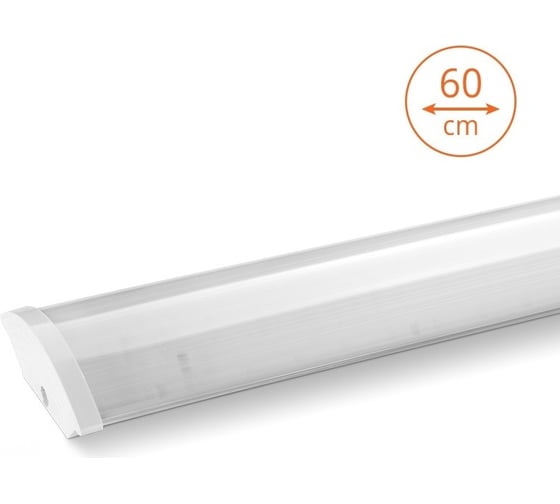 Светодиодный линейный светильник Wolta STD 18Вт, 6500К, IP40, Прозрачный ДПО17-18-002-6К