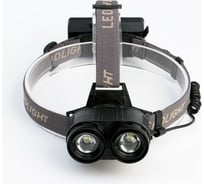 Налобный аккумуляторный фонарь СИМАЛЕНД Т6, 20 Вт, 2x1200 мАч, USB, 4 режима 7109226