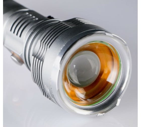Ручной фонарь СИМАЛЕНД 3 Вт, 1200 мАч, заряд от прикуривателя 16.5x8.5x8.5 4703546