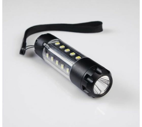 Ручной фонарь СИМАЛЕНД 5 Вт, 20 LED + 1 LED, 3 АА, 4 режима, 8.8x2.3 см 5308361 1