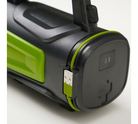 Аккумуляторный ручной фонарь СИМАЛЕНД 15 Вт, 1200 мАч, USB, индикатор заряда, 3 режима 5403651