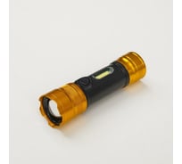 Аккумуляторный ручной фонарь СИМАЛЕНД 3 Вт+5Вт, 800 мАч, USB, 4 режима 10.5x3 см 5403647