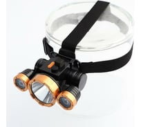 Налобный аккумуляторный фонарь СИМАЛЕНД 5 Вт, 1800 мАч, USB, 2 режимов 5926370