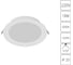 Встраиваемый светильник ARTE LAMP QUICK A8518PL-1WH 1