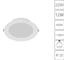 Встраиваемый светильник ARTE LAMP QUICK A8412PL-1WH 1