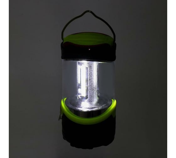 Кемпинговый аккумуляторный фонарь СИМАЛЕНД 5 Вт, 1200 мАч, USB, салатовый 5084971