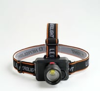 Налобный аккумуляторный фонарь СИМАЛЕНД Р50, 1200 мАч, 3 режима, zoom, индикатор заряда, USB 7487105