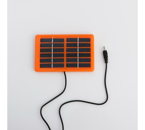 Кемпинговый фонарь СИМАЛЕНД с солнечной батареей 10 Вт, 10 LED, 500 мАч 6117046