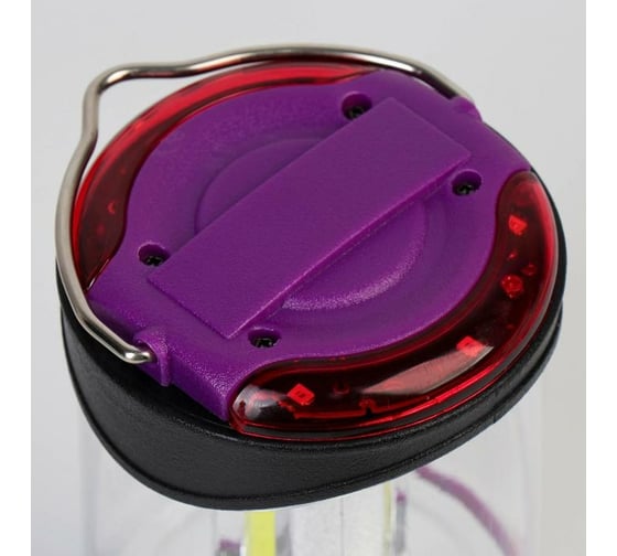 Кемпинговый аккумуляторный фонарь СИМАЛЕНД 5 Вт, 1200 мАч, USB, фиолетовый 7310643