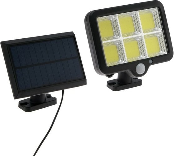 Светодиодный прожектор СИМАЛЕНД на выносной солнечной батарее 25 Вт, 6хCOB LED, 6500К 5396858