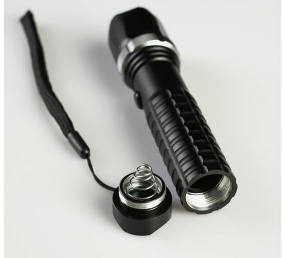 Аккумуляторный ручной фонарь СИМАЛЕНД "Ястреб", 1 LED, 3 режима, zoom, 11x3 см 839298