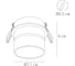 Потолочный светильник ARTE LAMP A2164PL-1BK 8