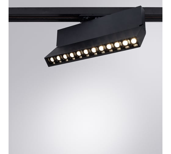 Трековый светильник ARTE LAMP A4573PL-1BK