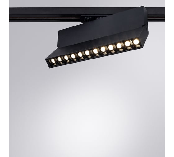Трековый светильник ARTE LAMP A4572PL-1BK