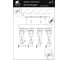 Потолочный светильник ARTE LAMP A1311PL-4WH 7