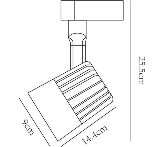 Потолочный светильник ARTE LAMP A1640PL-1BK