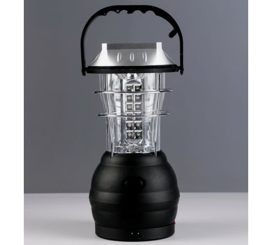 Кемпинговый аккумуляторный фонарь СИМАЛЕНД 15 LED, 2 режима, от солнечной батареи, 24x14 см 159209 1