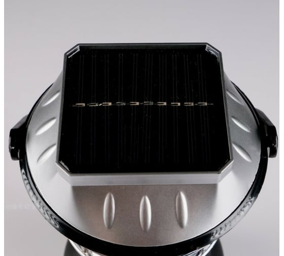 Кемпинговый аккумуляторный фонарь СИМАЛЕНД 15 LED, 2 режима, от солнечной батареи, 24x14 см 159209
