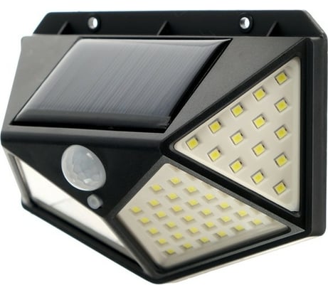 Уличный светильник СИМАЛЕНД с датчиком движения, солнечная батарея, 270 градусов, 19 Вт, 100 LED, 6500К 4604476
