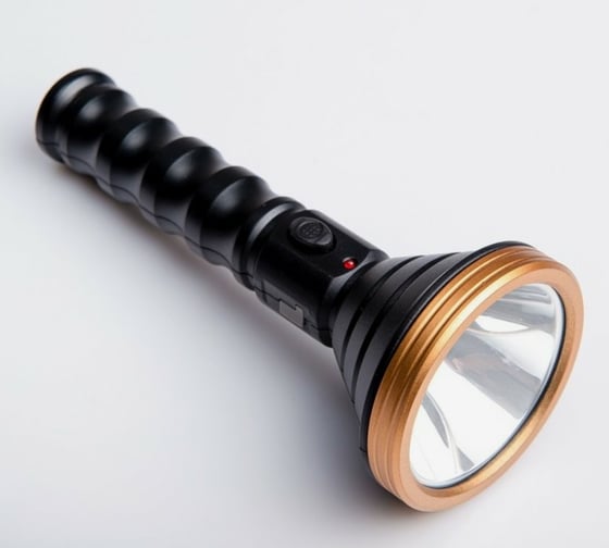 Аккумуляторный ручной фонарь СИМАЛЕНД 1 LED, 5 Вт, 140 лм, 18x7.5 см, от USB 4486386