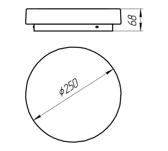 Потолочный светильник ARTE LAMP A6824PL-1WH