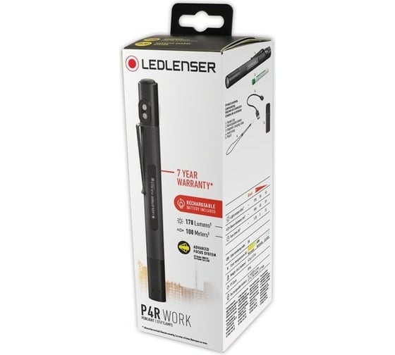 Фонарь Ledlenser P4R Work 502184