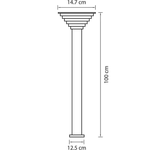 Уличный светодиодный светильник Lightstar 379737