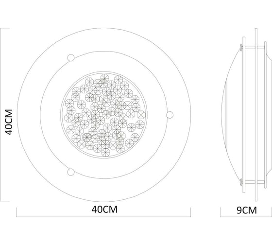 Потолочный светильник ARTE LAMP A4833PL-3CC