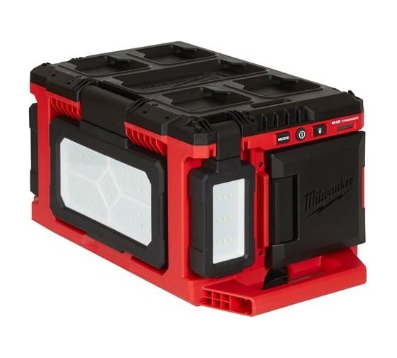 Аккумуляторный фонарь Milwaukee с функцией зарядного устройства на базе PACKOUT M18 POALC-0 4933478120 1