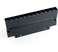 Светодиодный магнитный светильник FERON MGN301 трековый низковольтный, 12W, 1080 Lm, 4000К, 30 градусов, черный 41936