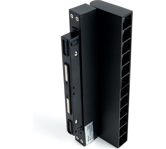 Светодиодный магнитный светильник FERON MGN301 трековый низковольтный, 12W, 1080 Lm, 4000К, 30 градусов, черный 41936